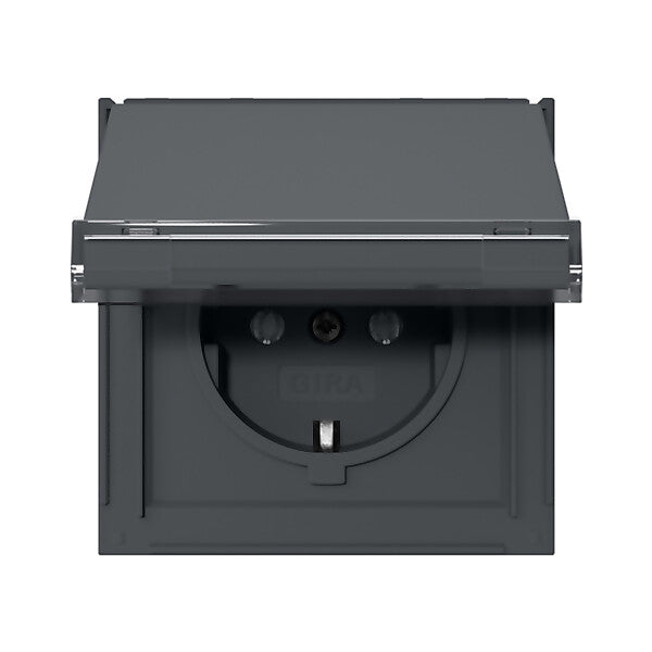 Gira Steckdose KD TX-44 Anthrazit 441067